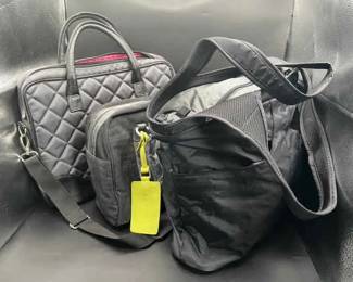 (3) Gray/Black Bags ft. Ellington & GoLite