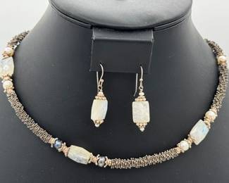 Handmade Necklace & Earring Set