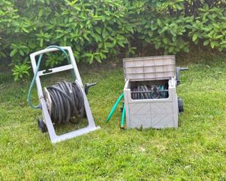 (2) Suncast Hose Caddies