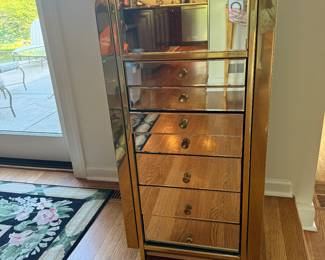 Jewelry case for sale MCM mirrored