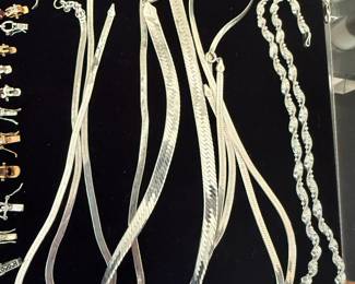 Sterling snake chains