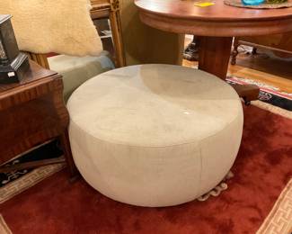 Fabric Ottoman - 36 inches in diameter - $62.50 + tax