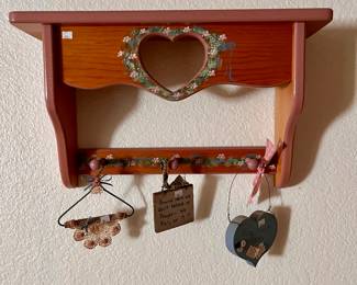 Adorable heart shelf!