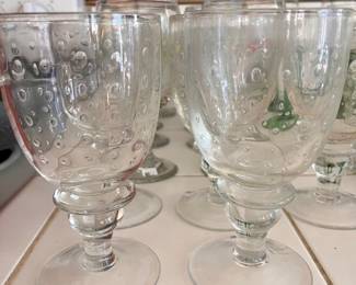 Blown glass goblets, plus so many others!