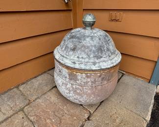 Copper Domed Pot
