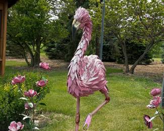 Large Pink Flamingo