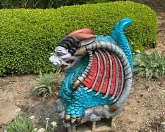 Concrete Red/Blue Dragon