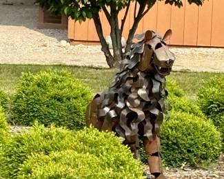 Small Metal Lion