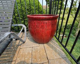 Large Red Terra Cotta Pot