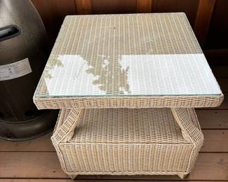 Table with Glass Top