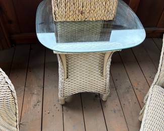 Small Table, Glass Top