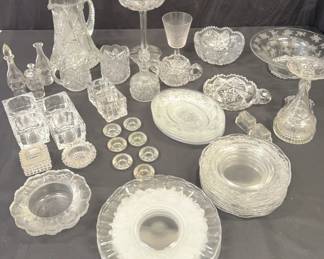 Huge Lot Of Glassware