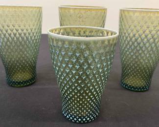 Fostoria Needlepoint Tumblers