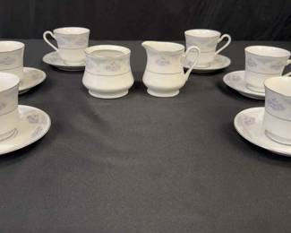 Silverie Fine China Tea Sets