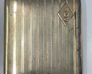 Antique Sterling Silver Cigarette Case