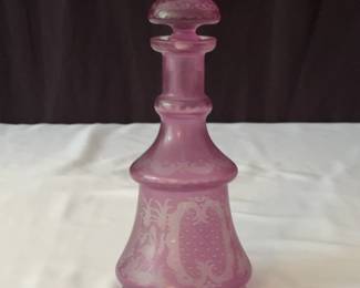 Vintage Light Purple Decanter