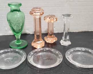 Glass Decor Pieces