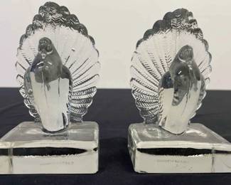 Pouter Pigeon Bookends