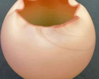 Large Burmese Rose Bowl