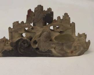 Chinese Carved Soapstone Sculpture