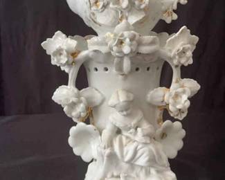 Porcelain Potpourri Three Piece Set
