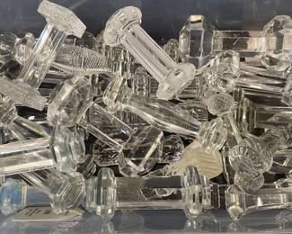 Crystal Knife Rests Lot