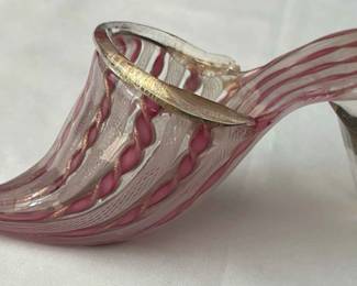 Vintage Murano Glass Slipper