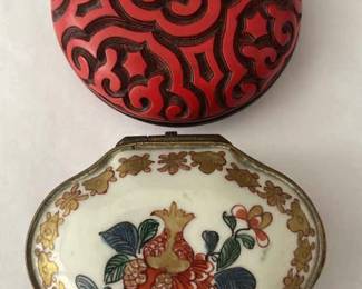 Two Trinket Boxes