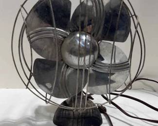 Vintage Aluminum Motor Fan