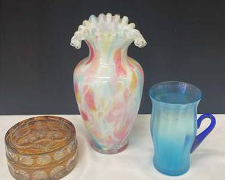 Decorative Glass Trio