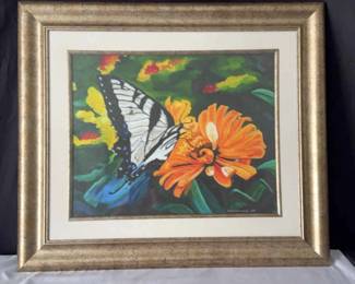 Stunning Butterfly By Keith Roy Thomas