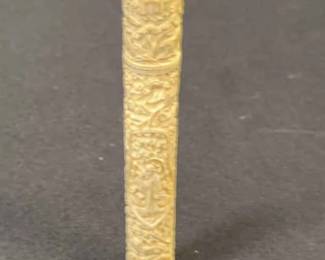 19th Century Chinese Canton Carved Ivory Needle Case Bodkin