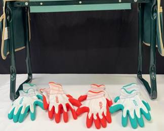 Cool job Gloves And Stool
