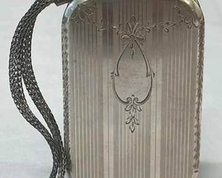 Antique Sterling Silver Makeup Compact
