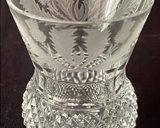 Edinburgh Crystal Thistle Shot Glass