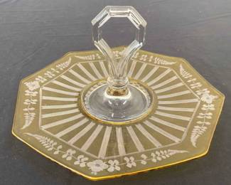 Duncan And Miller Glass Server