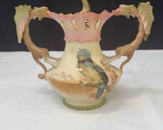 Antique Dragon Designed Tea Pot