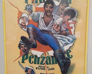 The Pirates Of Penzance Framed Poster