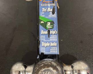 Chrome Tri Ball Hitch