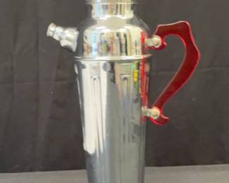 Chrome Art Deco Cocktail Shaker