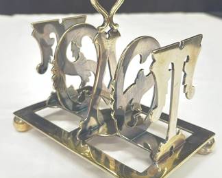 SilverPlated Toast Rack