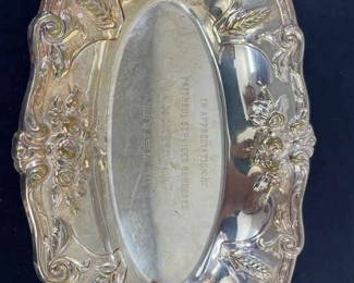 Silverplated Presentation Dish