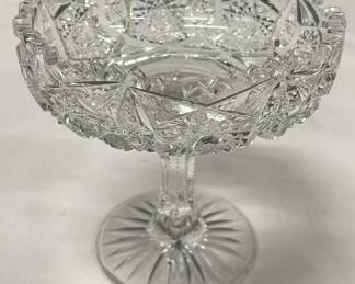 American Brilliant Period Compote