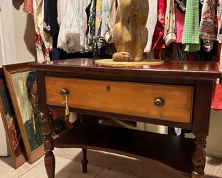 Basset Table with drawer