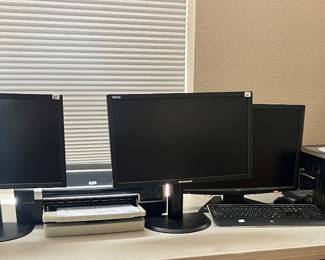 Large Format printer with new print heads, Monitors