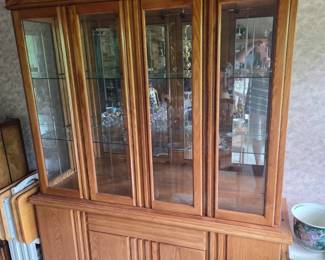 China cabinet that matches dining room table