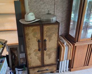 Cabinet that holds cds and dvds