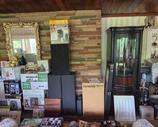 Speakers and cabinet