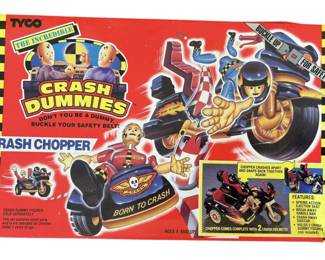 NEW 1991 Tyco Crash Chopper Toy