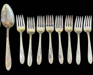 Silver Plated Flatware